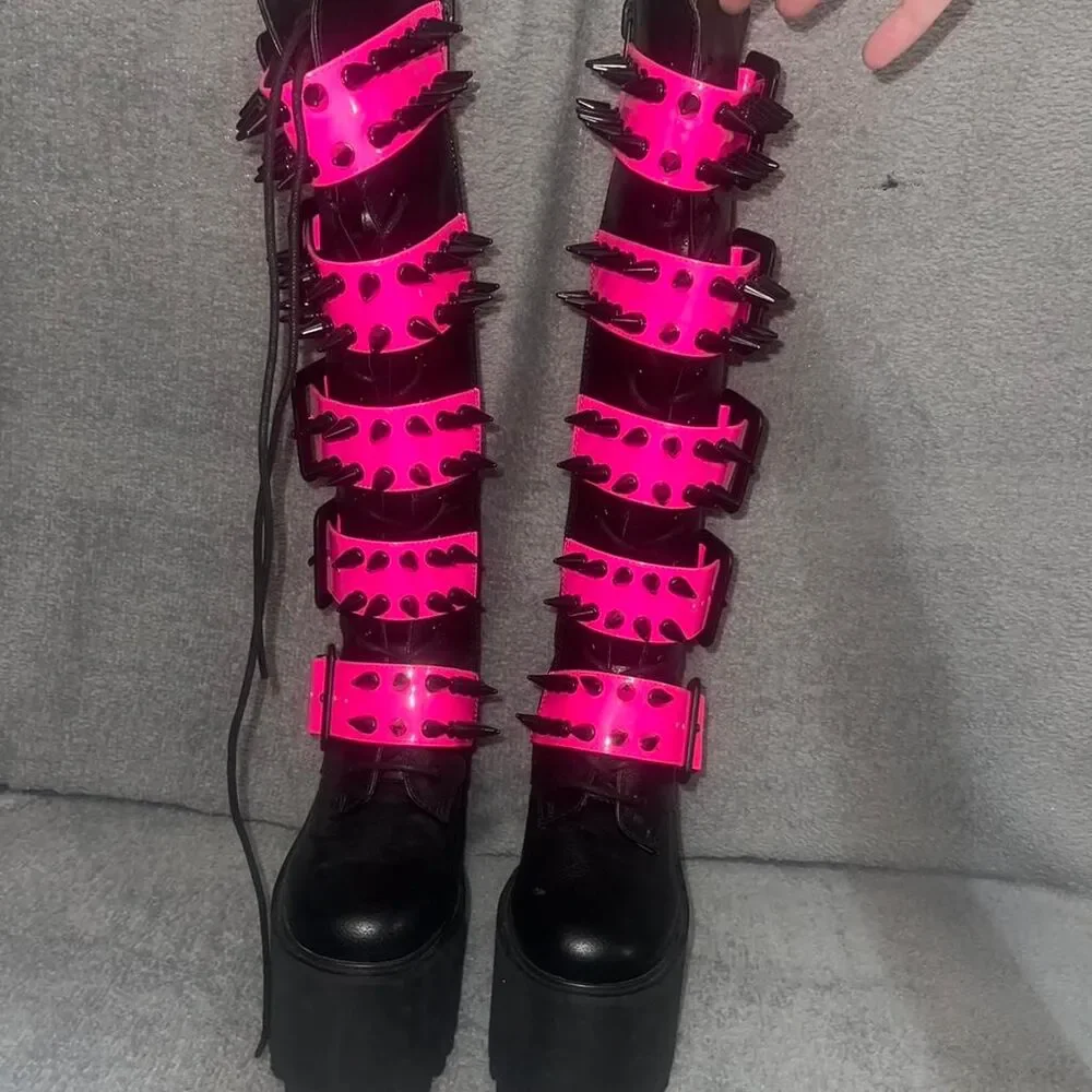 Dolls-kill Women's Pink Boots